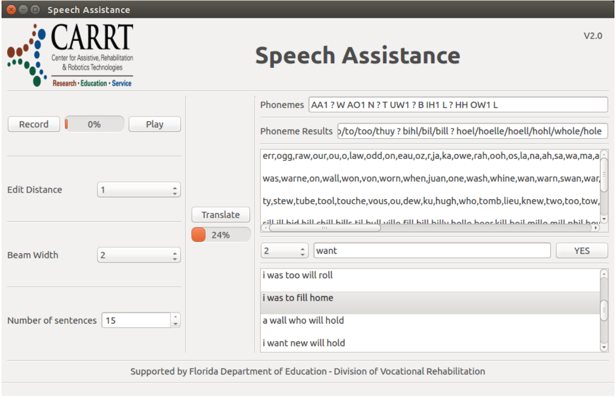 Speech Assistance for Persons With Speech Impediments Using Artificial Neural Networks